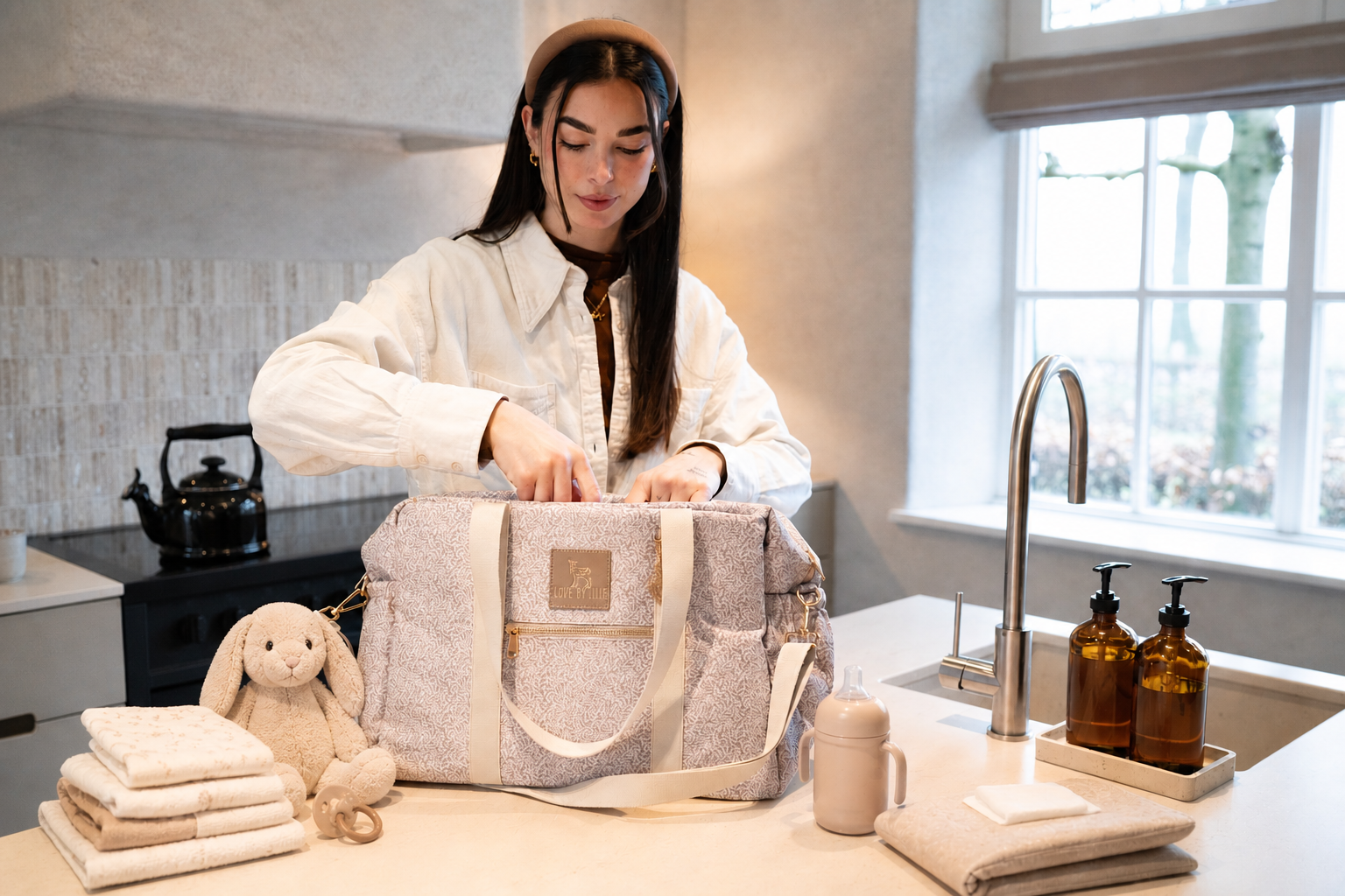 The Lily Daily Wickeltasche Tote Bag – Pebble Path