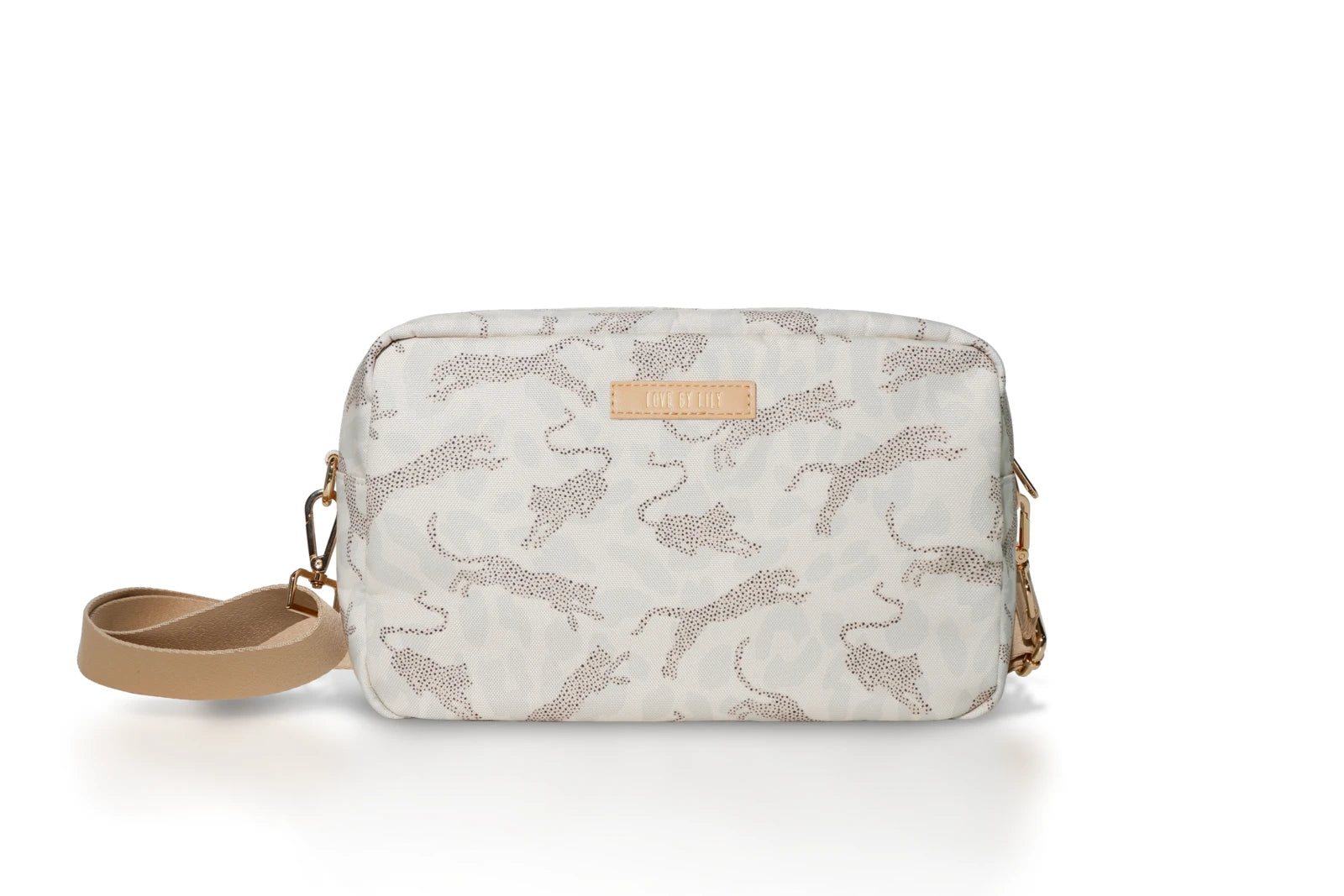 The Lily Pocket – Beige Panther