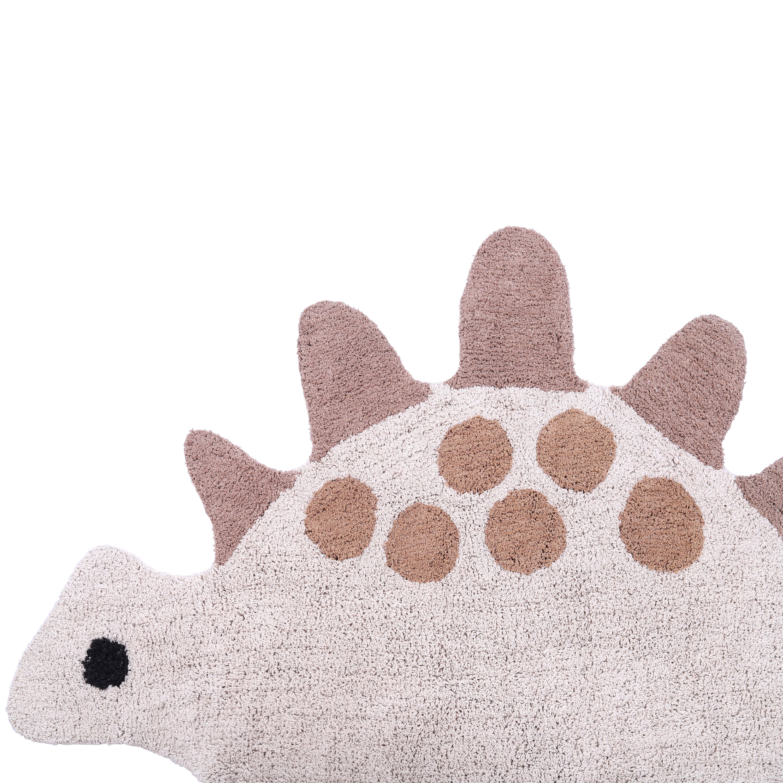 Speels en stijlvol dino vloerkleed, FSC en Oeko-Tex gecertificeerd.