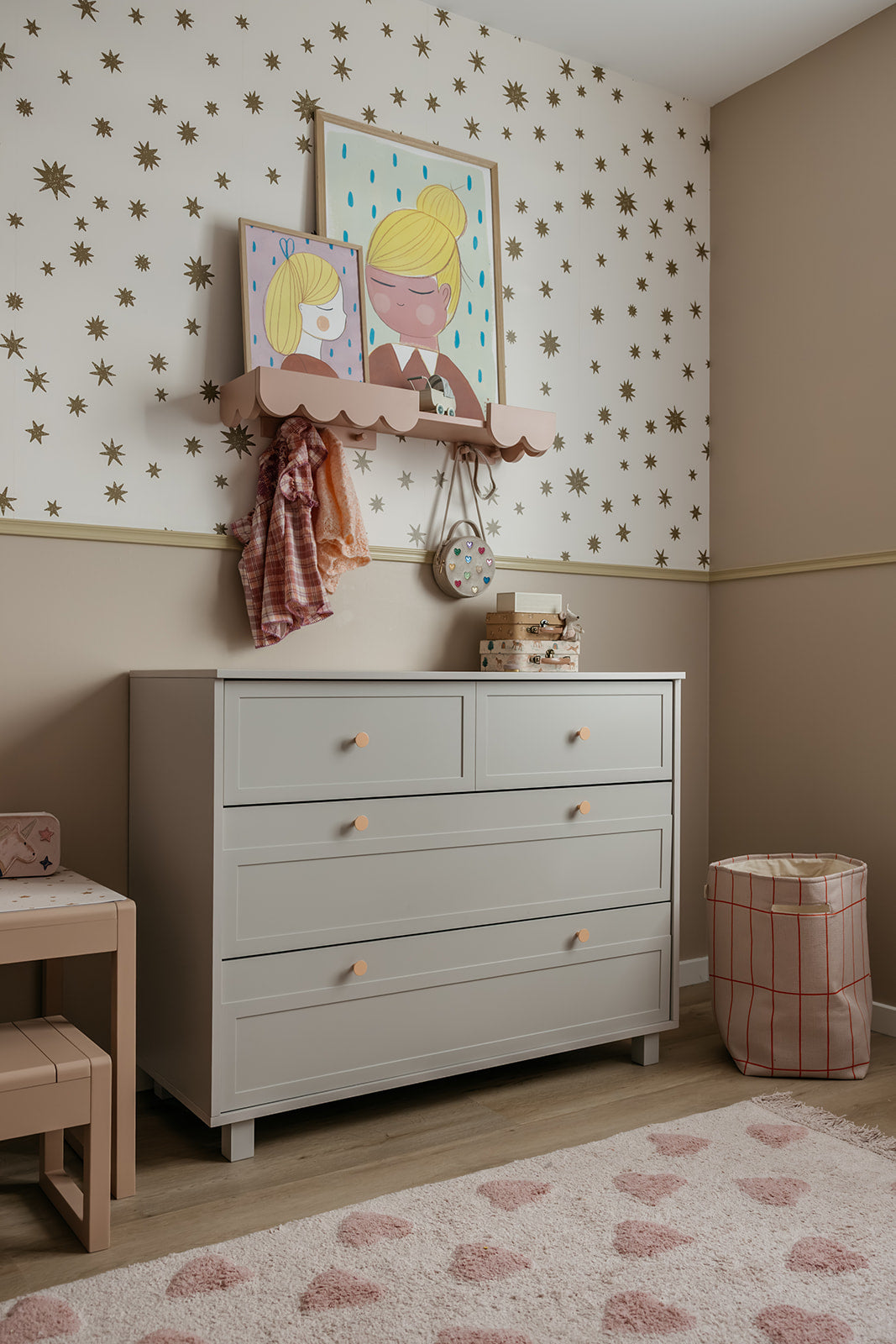 Vloerkleed Rosy Hearts RT