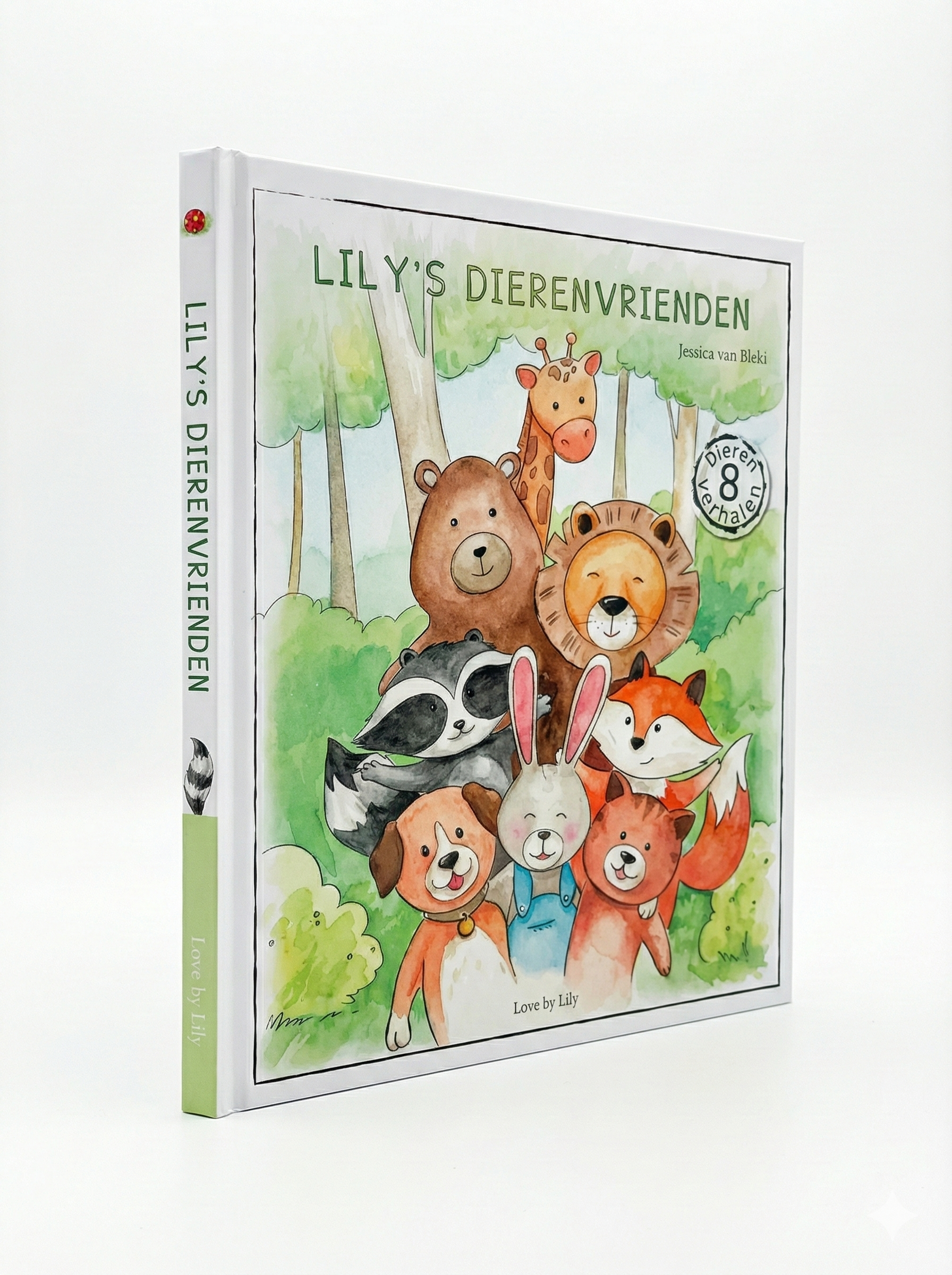Lily's Animal Friends book - Dutch