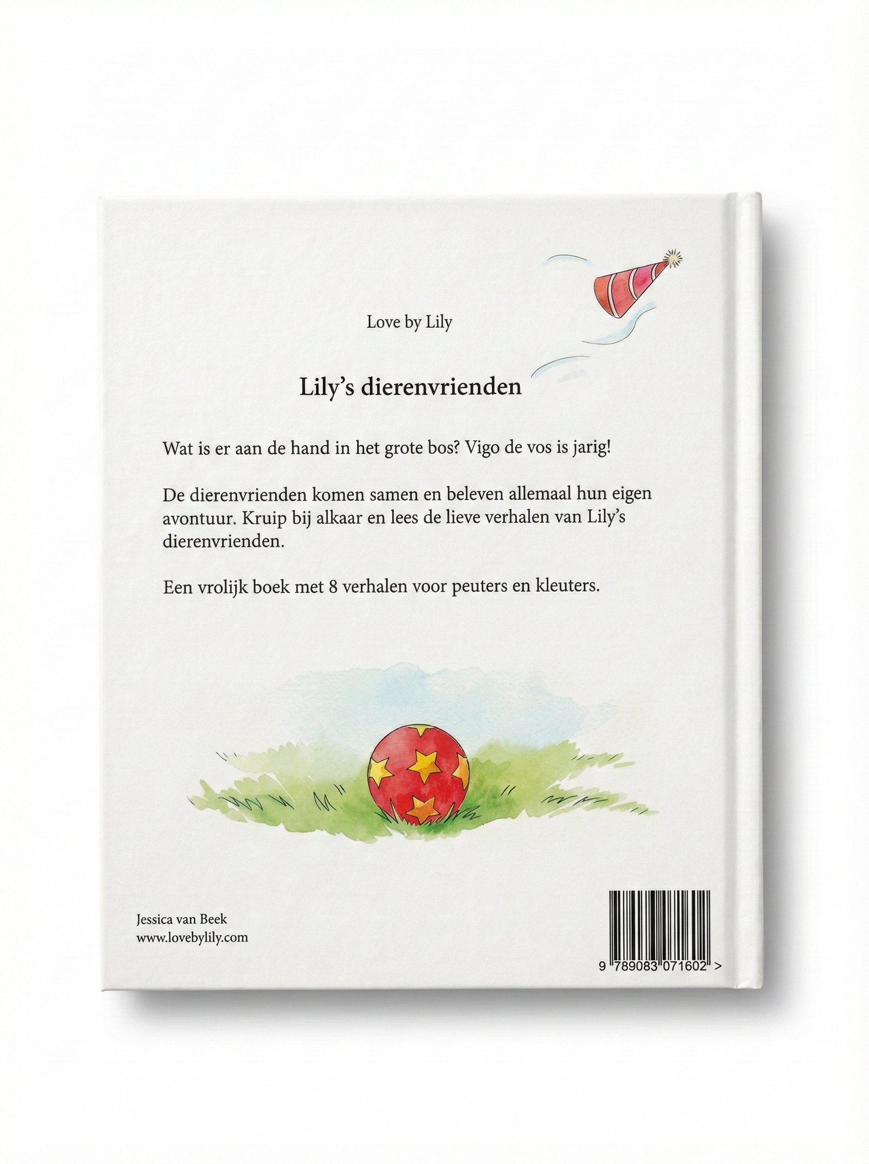 Lily's Animal Friends book - Dutch