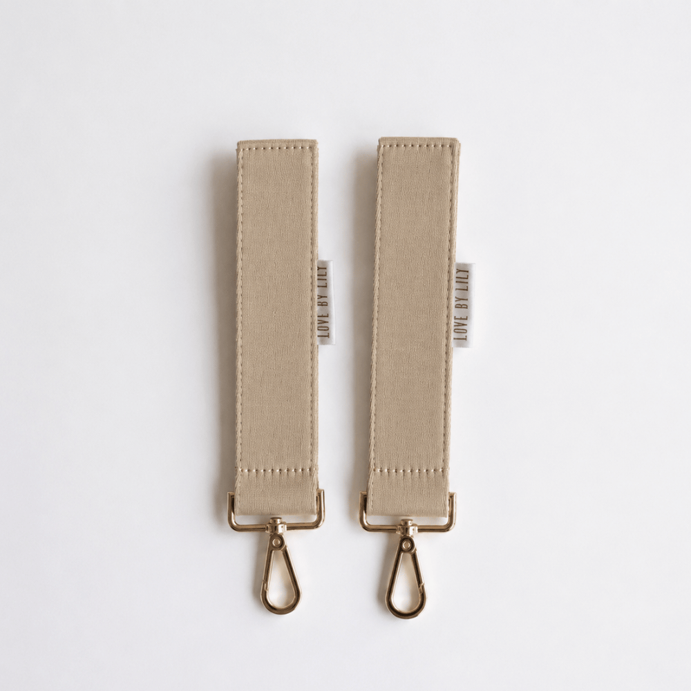 Stroller Straps kinderwagenhaken in L'affaire van Love by Lily