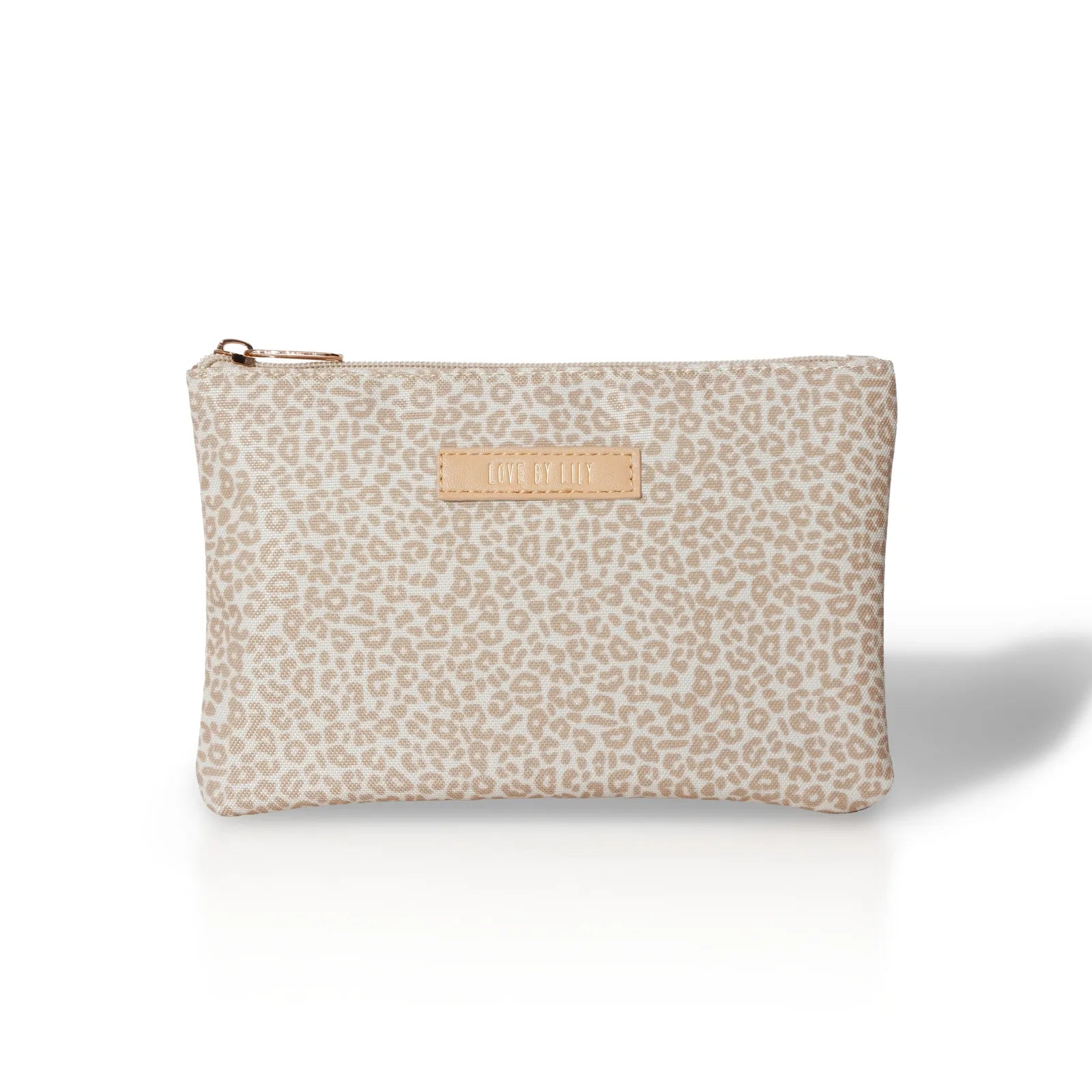 Lily Pouch met luipaardprint in warme latte tinten – stijlvol en praktisch voor onderweg.