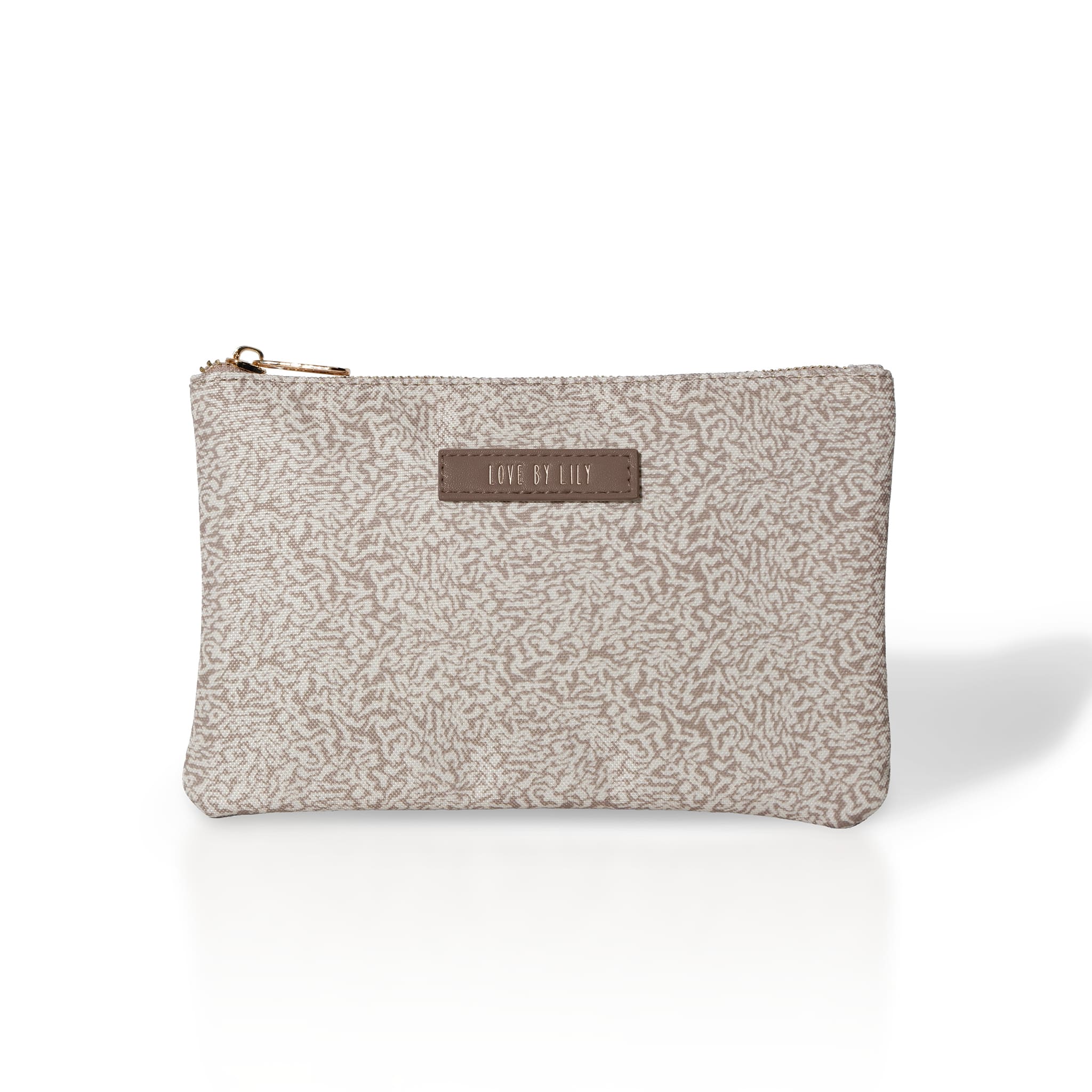 Lily Pouch met een rustige look – ideaal voor luiers, doekjes en verzorging.