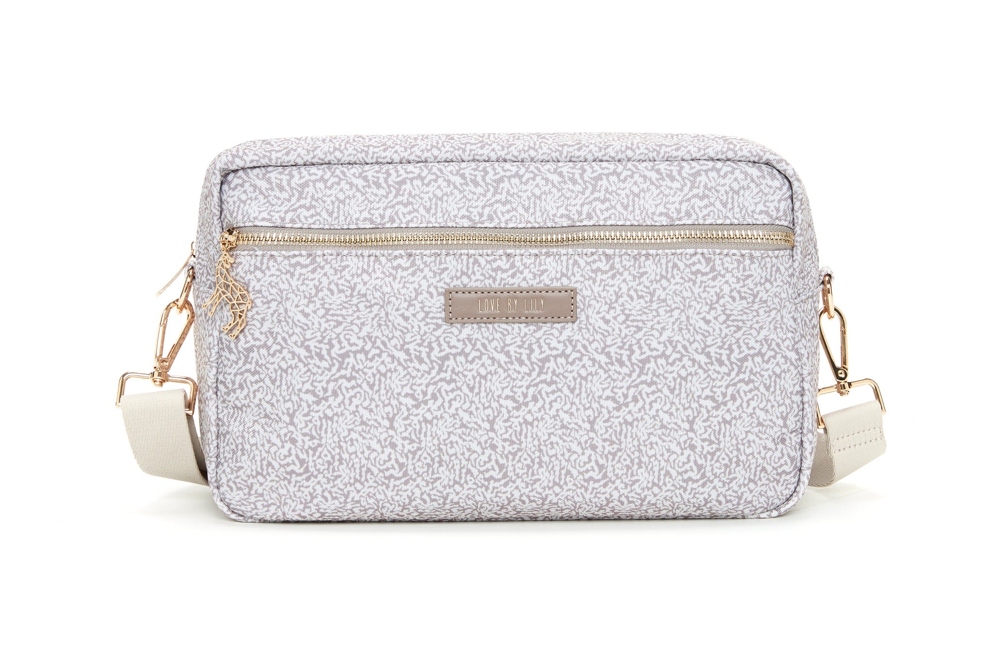 The Lily Pocket kinderwagen-organizer in Pebble Path van Love by Lily