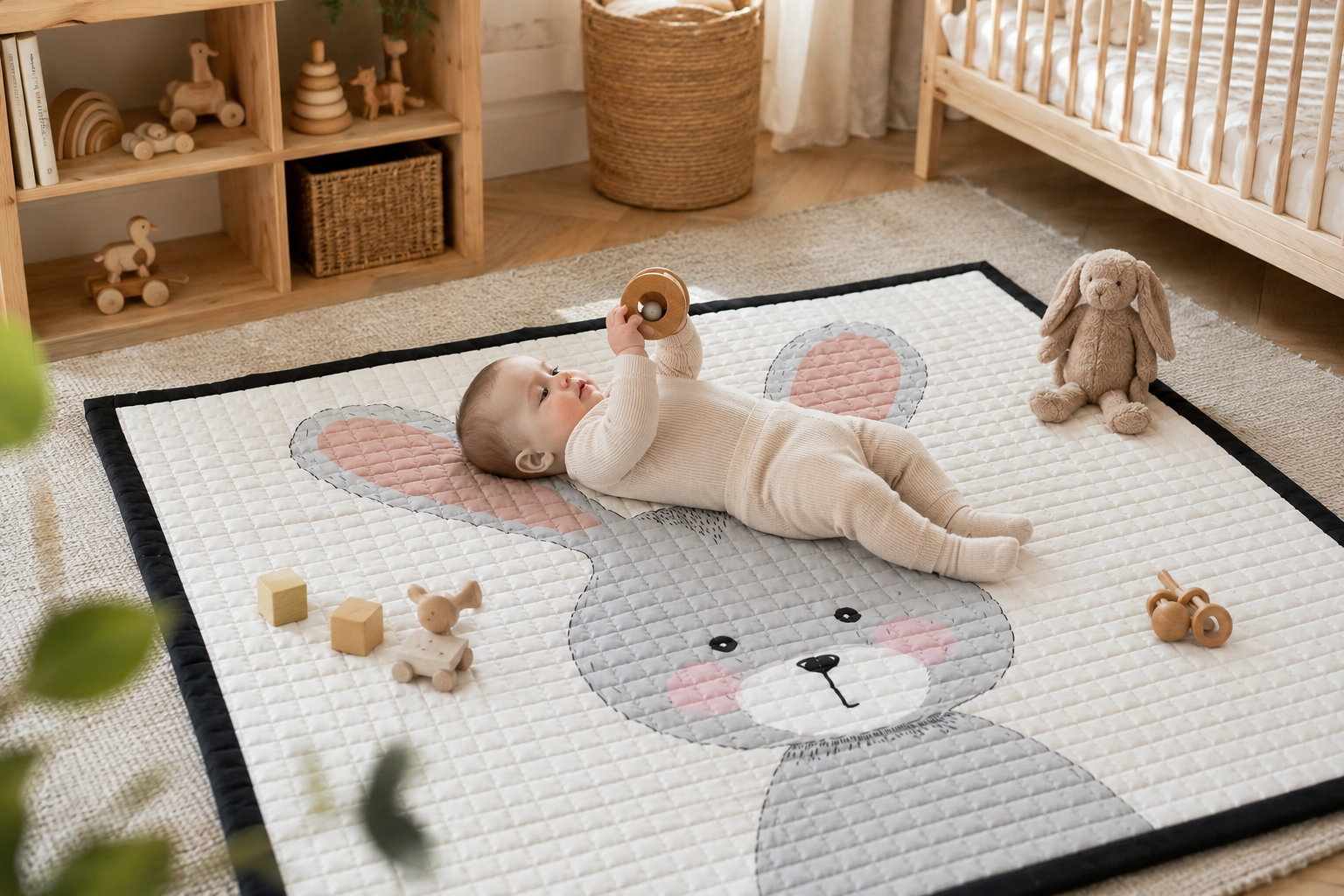 Playmat anti slip