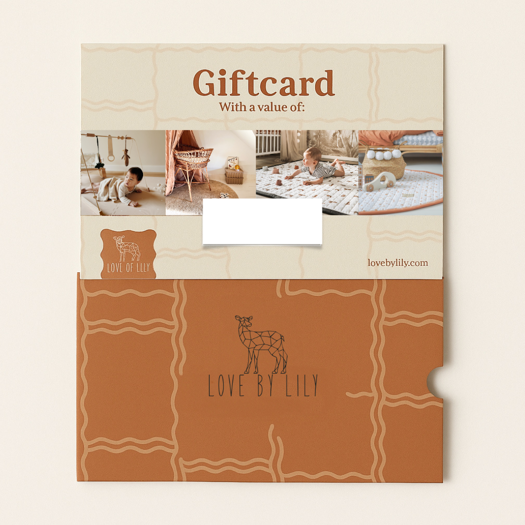 cadeaubon voor babyshower, kraamcadeau, moederdag