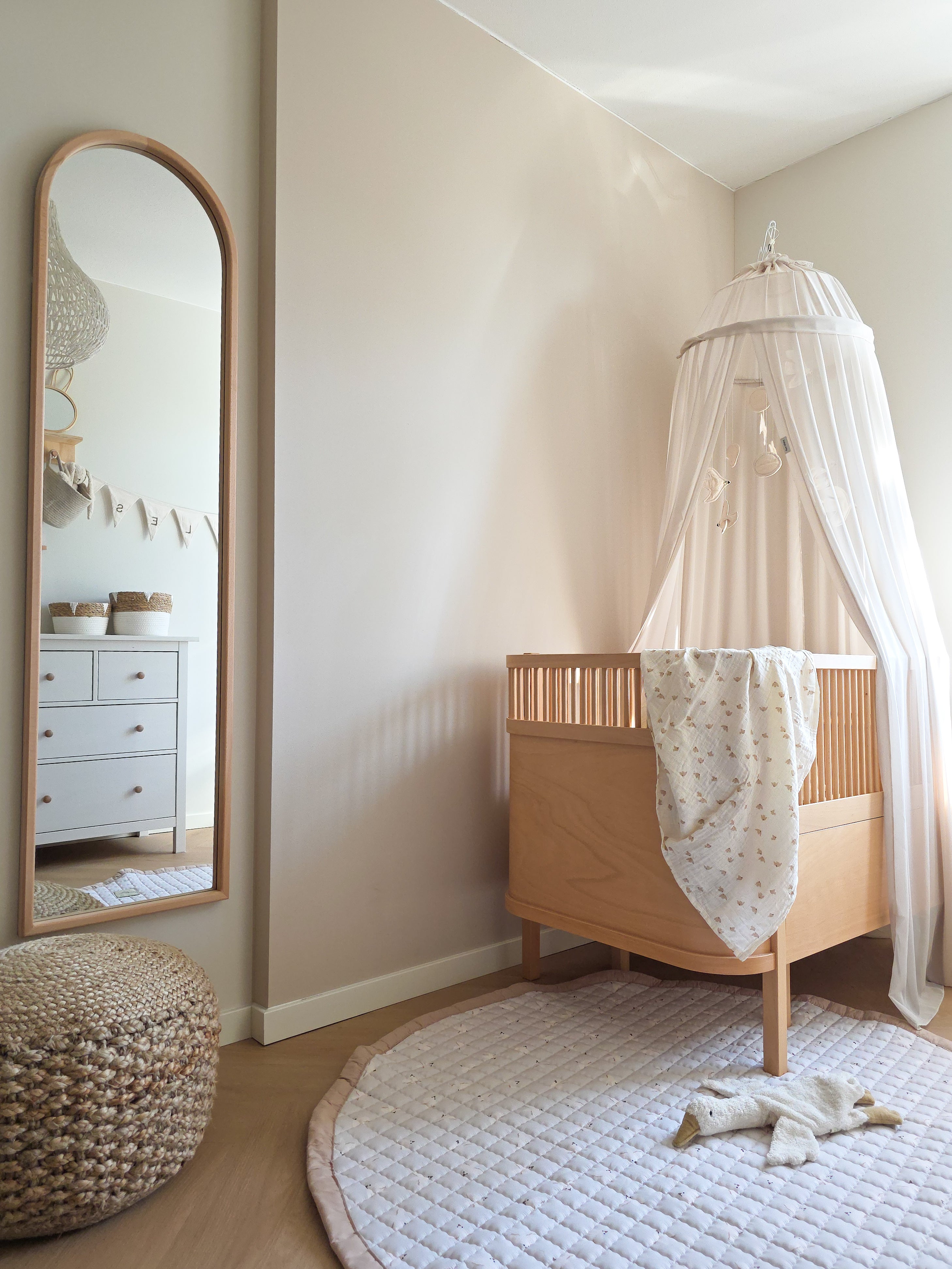 Mooi speelkleed wat erg mooi staat in het interieur of in de babykamer