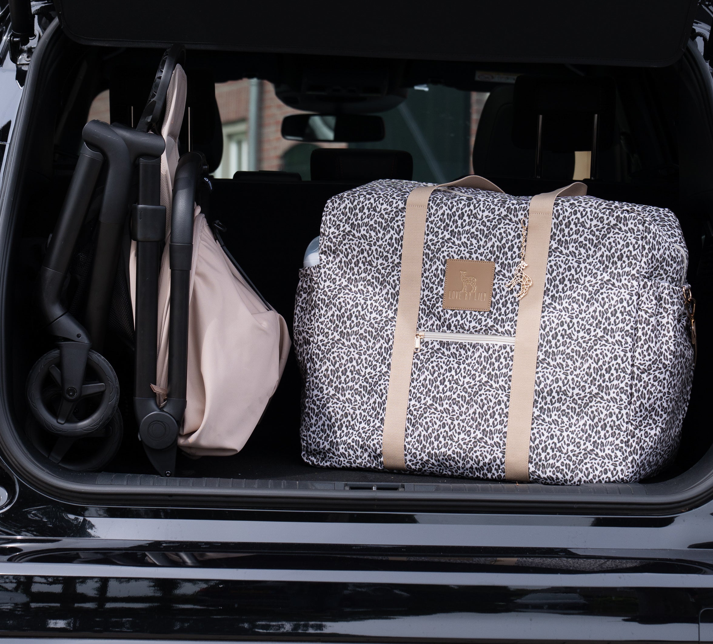 Travel Mom Bag – Snow Leopard