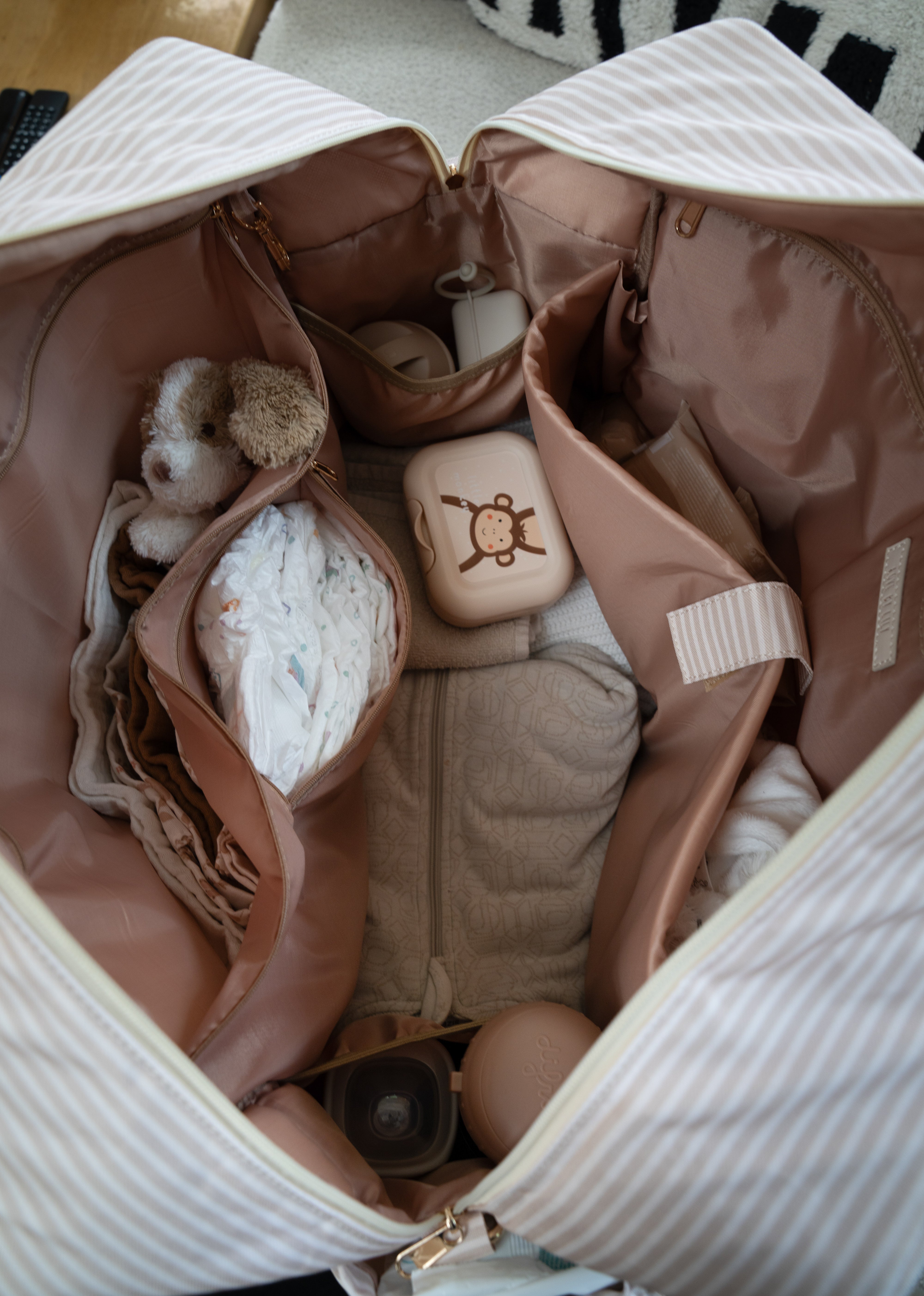 Travel Mom Bag – Soft Dune