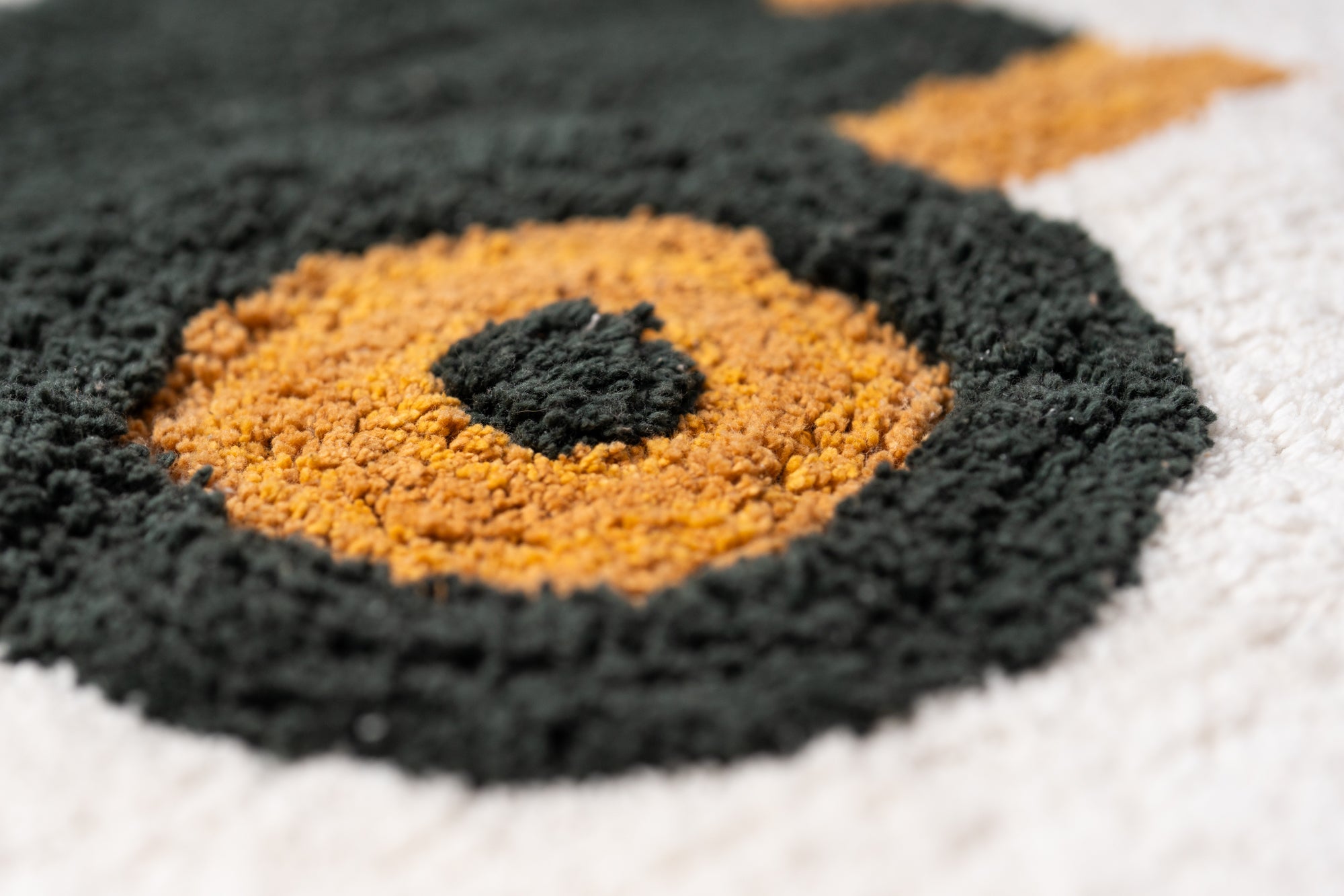 Vloerkleed auto politie design voor jongenskamer en speelkamer