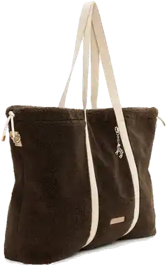 The Cozy Tote in Dark Mocha