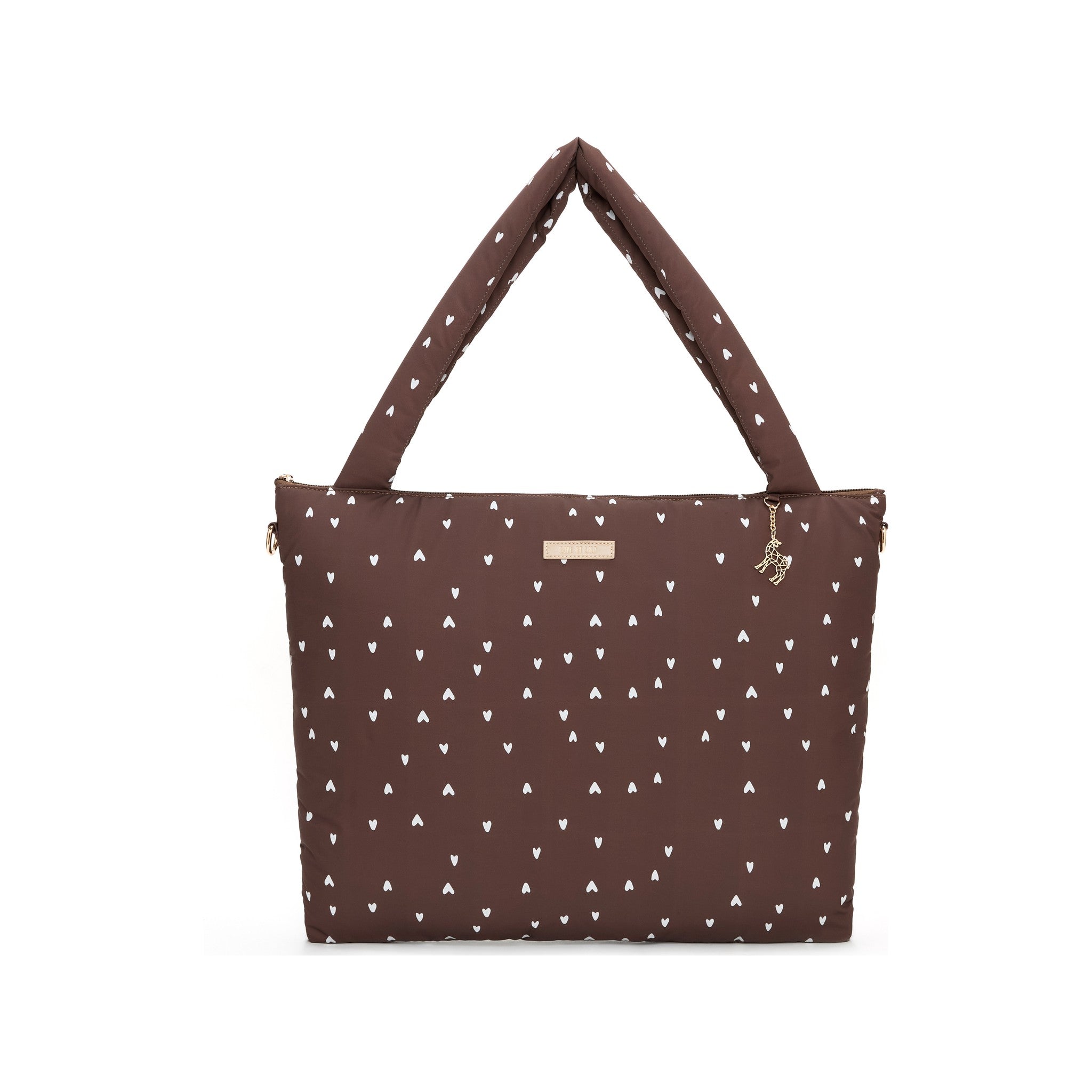 The Lily Tote luiertas in Deep Amour van Love by Lily
