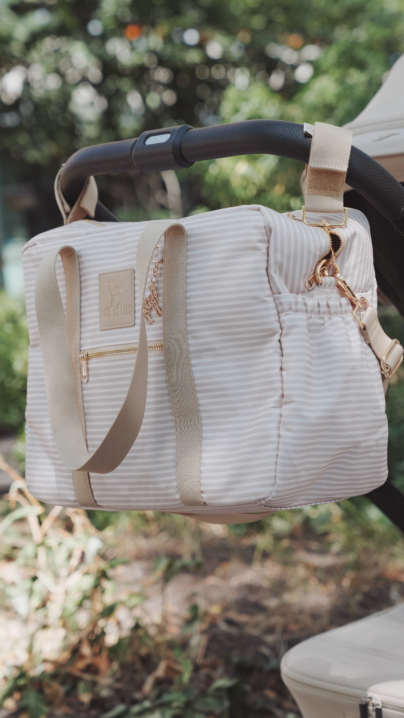Stroller Straps – Sand Beige