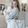 Luiertas Tote - The Lily Daily – Beige Panther