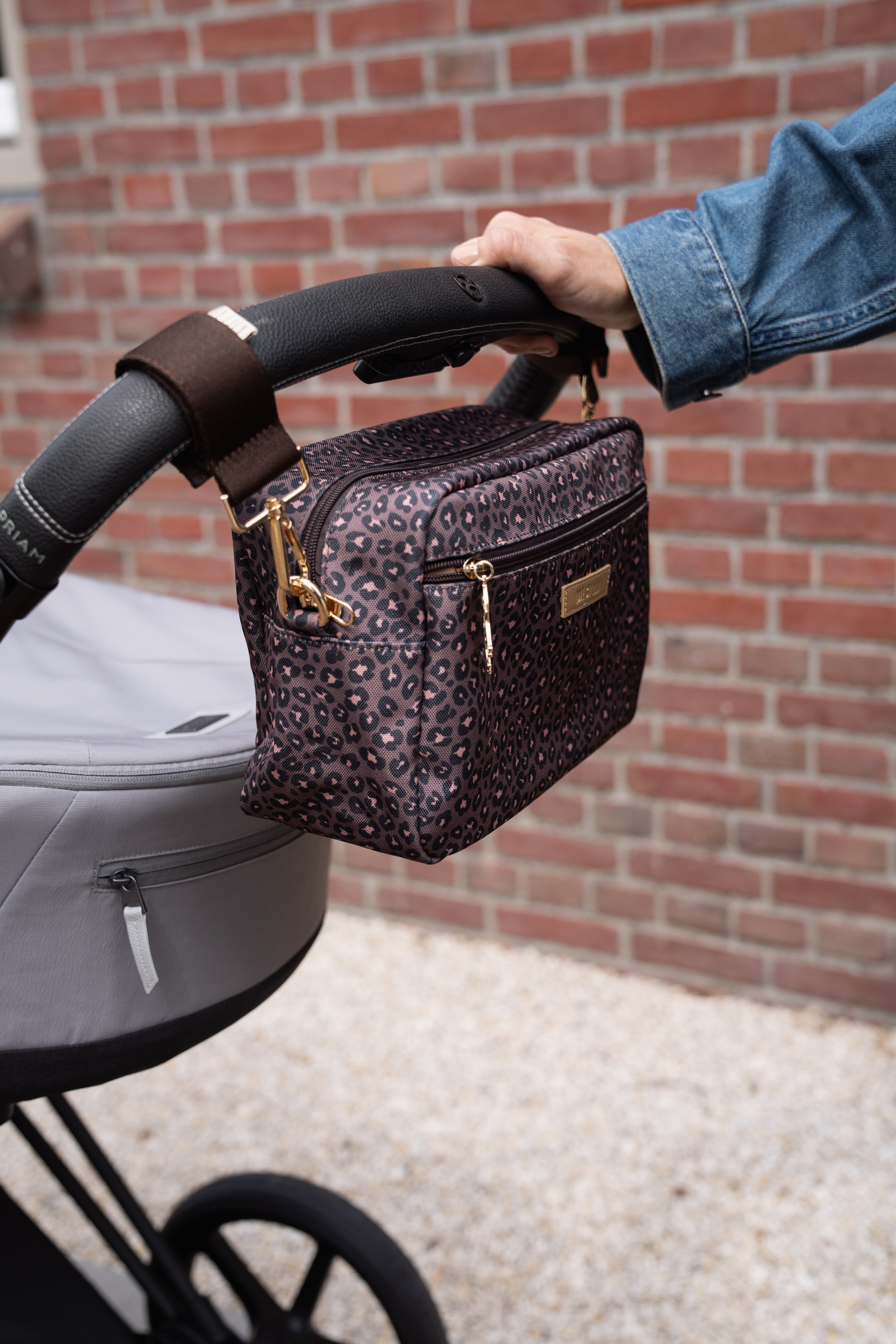 Stroller Straps – Brown