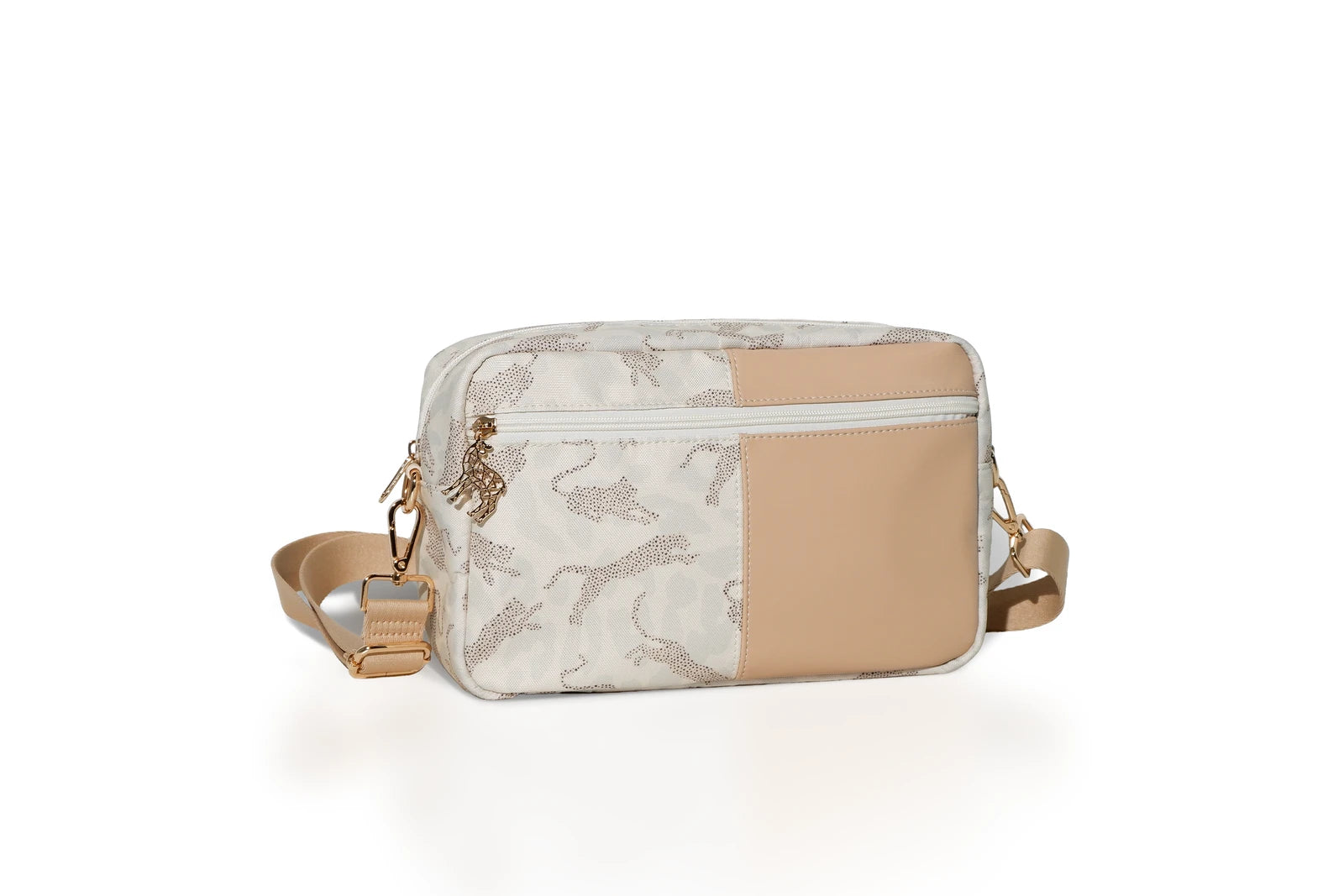 The Lily Pocket – Beige Panther