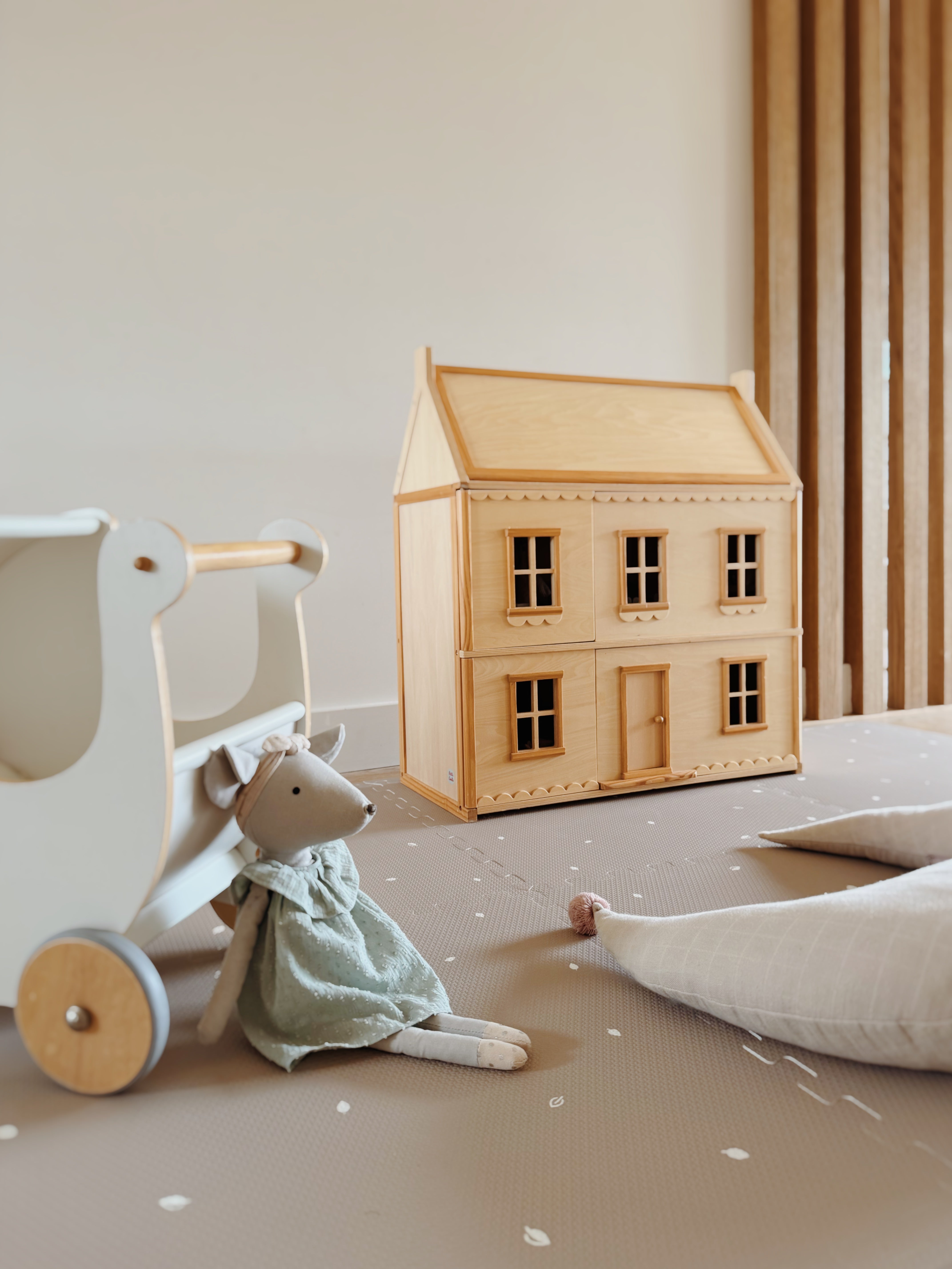 Kinderpuzzelmat Hazel – comfortabel, veilig en stijlvol design.