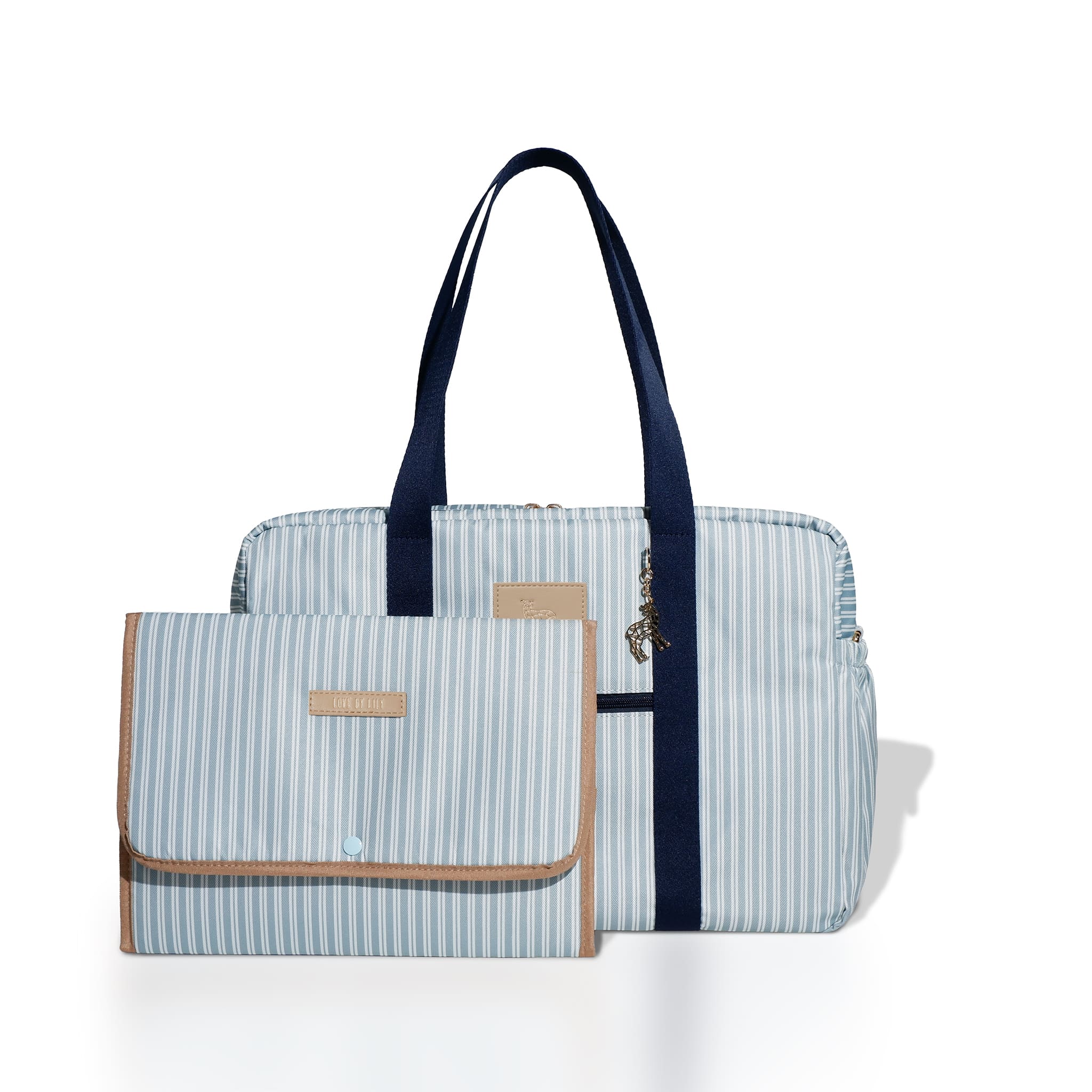 Daily luiertas met sailor-look – ontworpen voor dagelijks gebruik met een tijdloze uitstraling.
