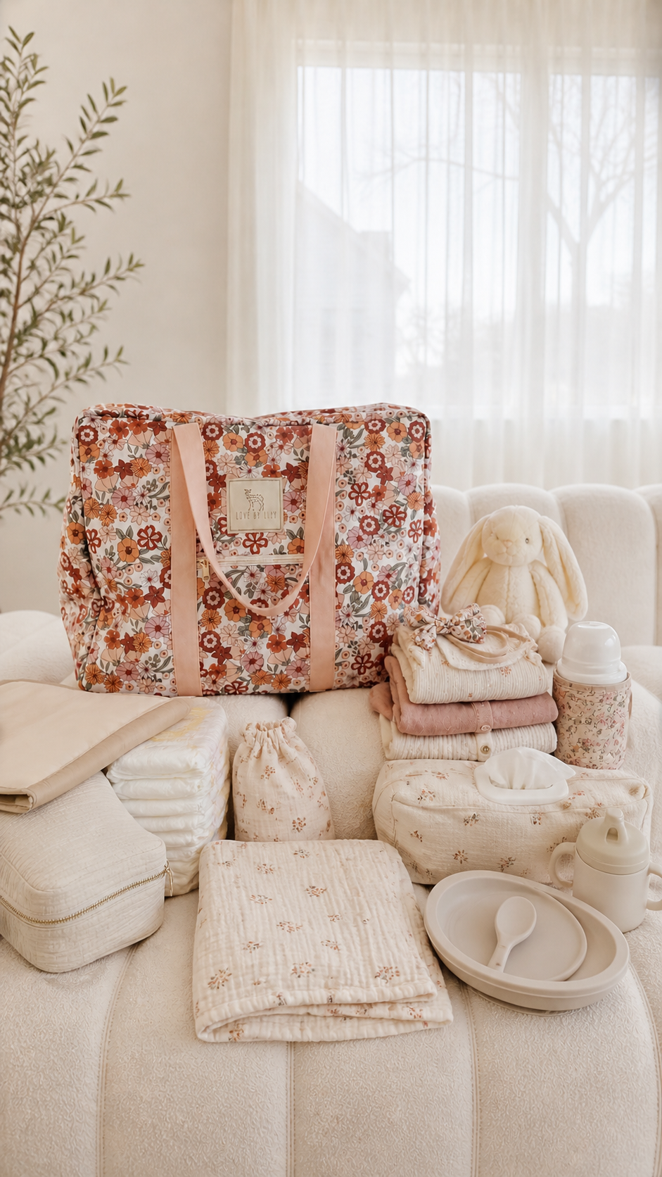 Travel Mom Bag - Flowerfarm