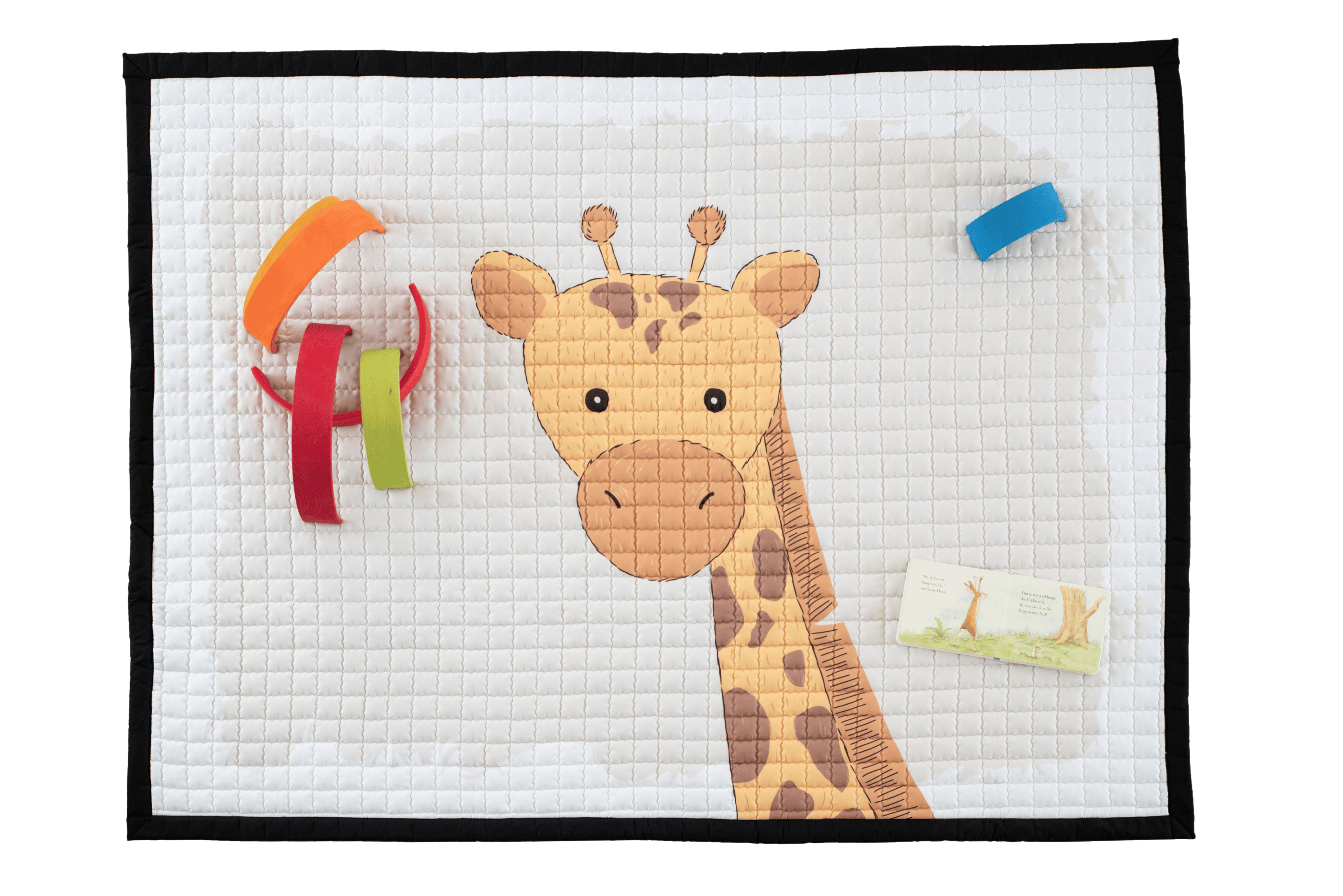 Speelkleed met een schattige giraf – een langhalsige vriend voor je kleintje.