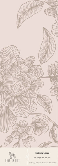 Majestic Grace behang - (Sample)