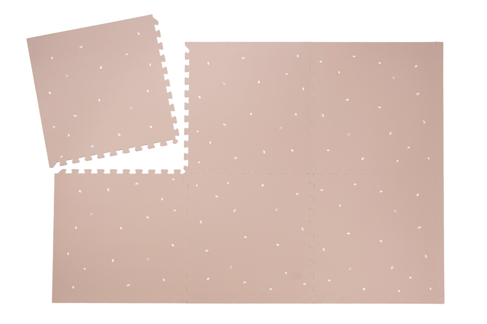 Zachte puzzelmat in Mystic Mauve. Superhygiënisch, eenvoudig schoon te maken en stimuleert motorische ontwikkeling.
