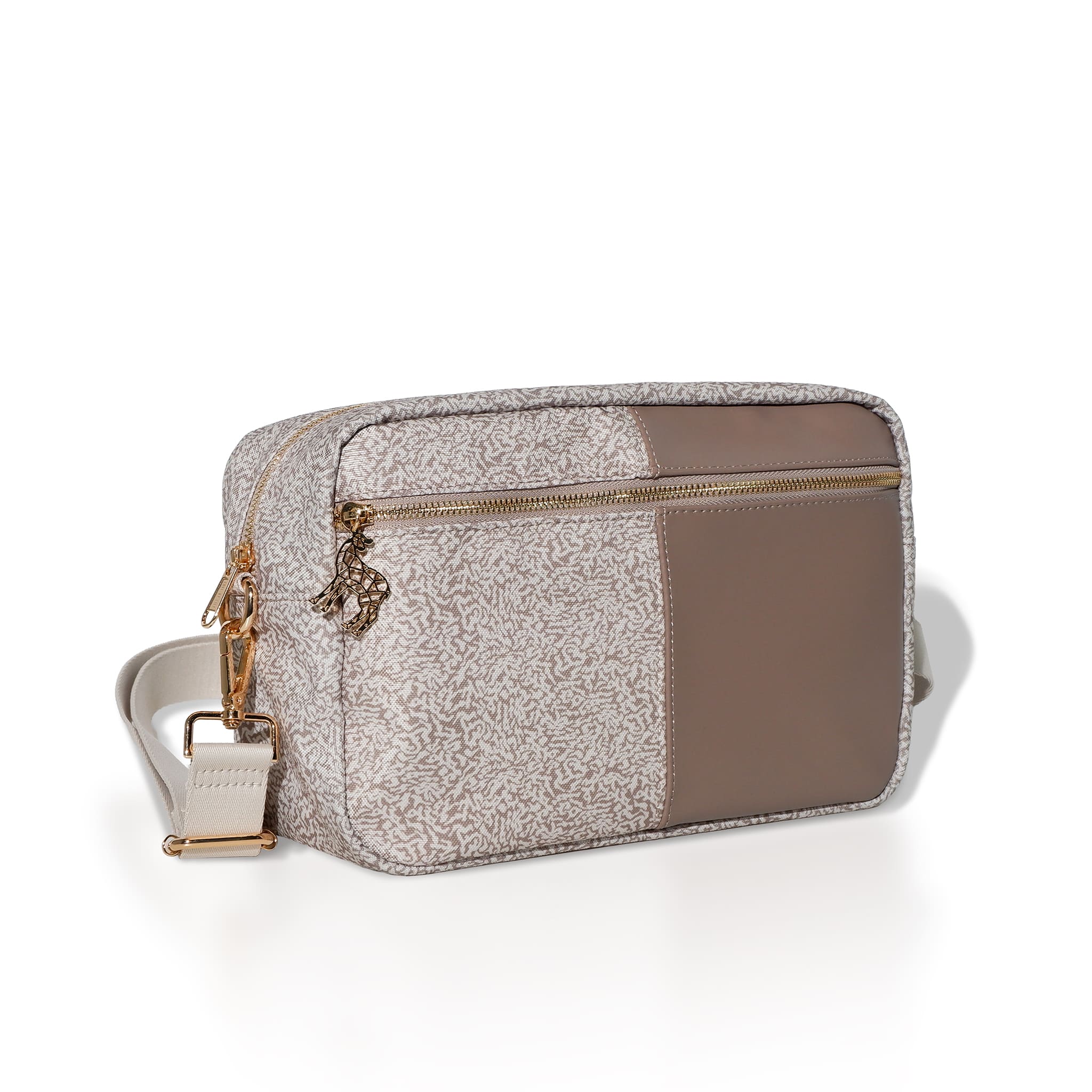 Lily Pocket kinderwagen-organizer in een zachte, neutrale tint – licht, praktisch en stijlvol.
