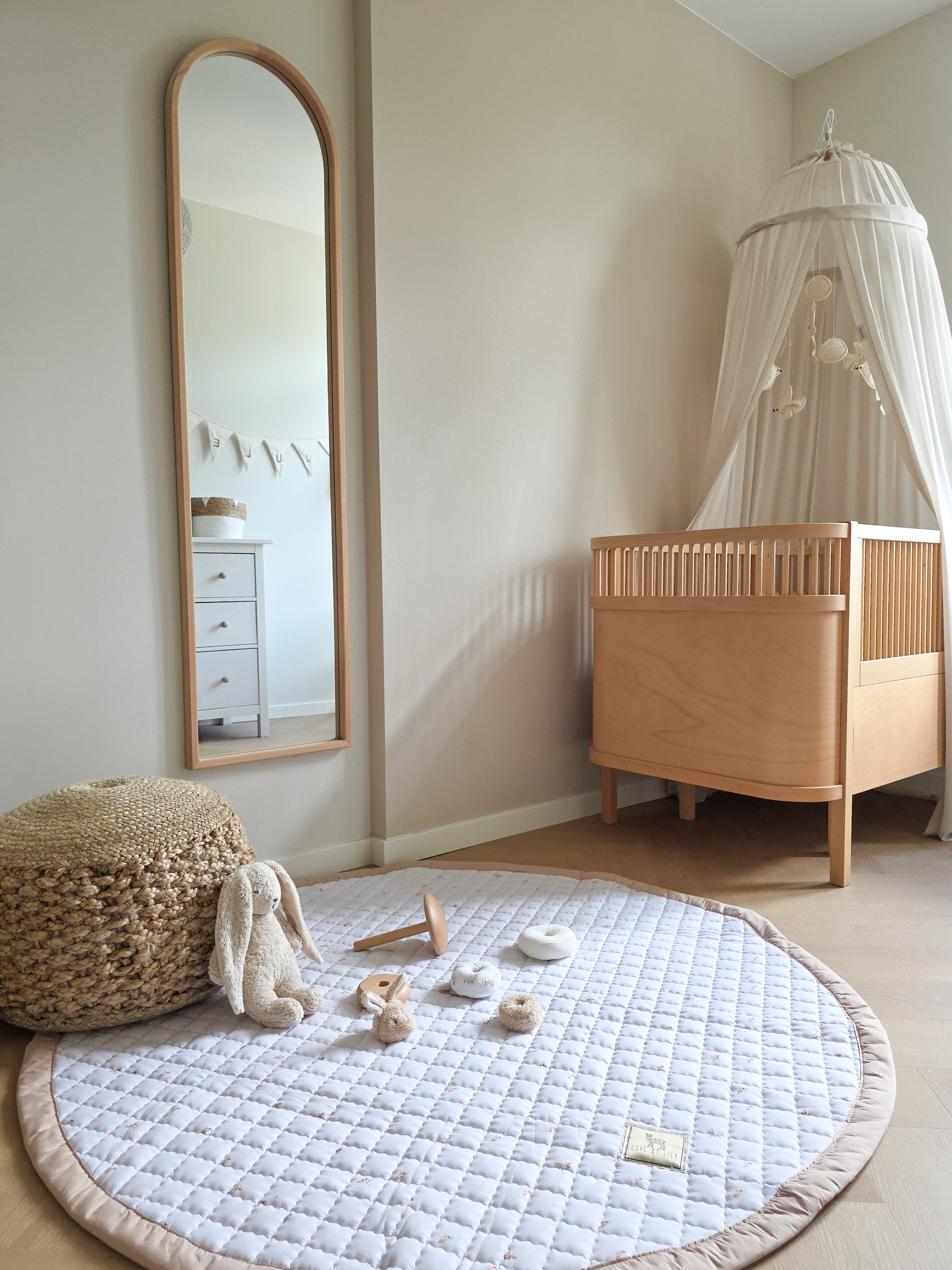 Zacht gewatteerd baby speelkleed