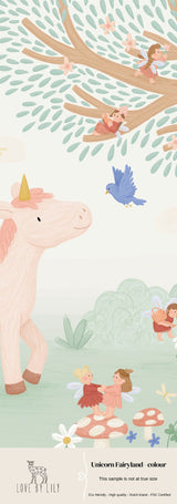 Tapetenmuster Fairyland – Bunt