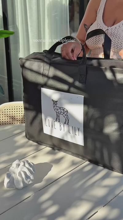 Video van flowerfarm speelkleed buiten 
