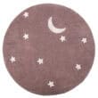 Moon Stars round Moon Stars round