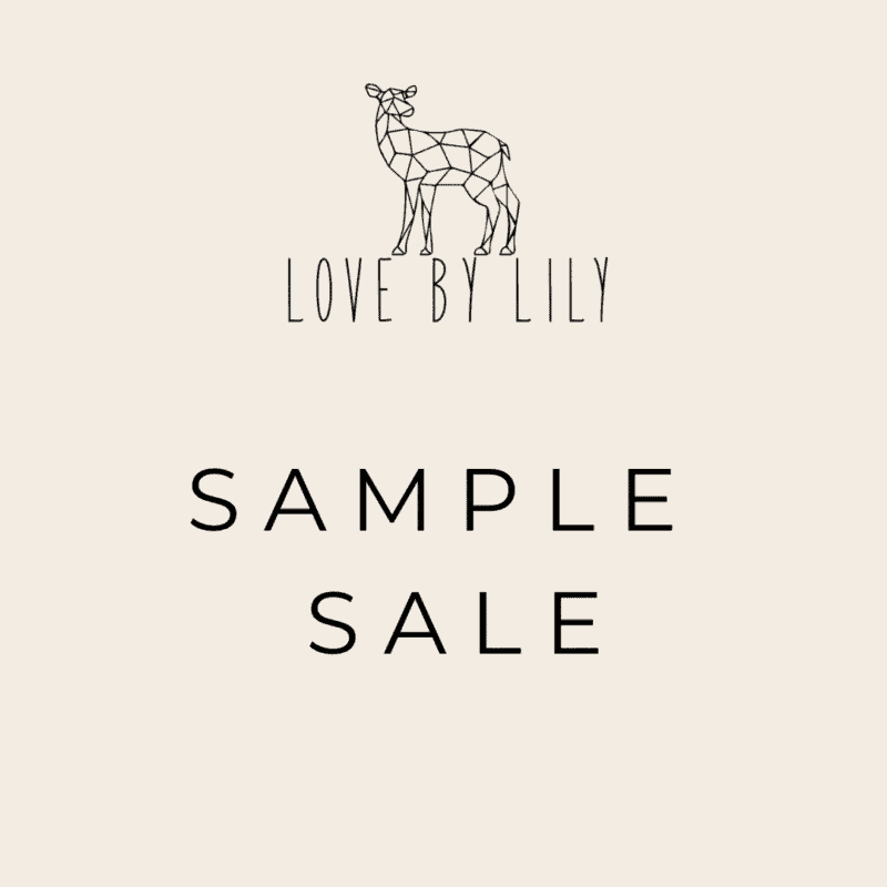 SAMPLE SALE SAMPLE SALE
